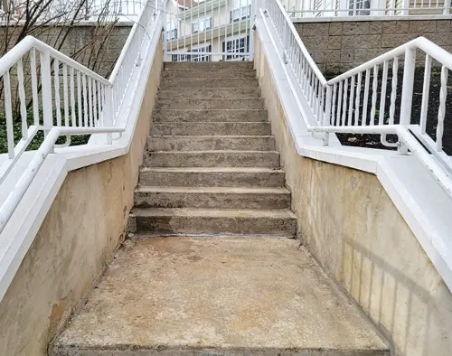 After commercial power washing services