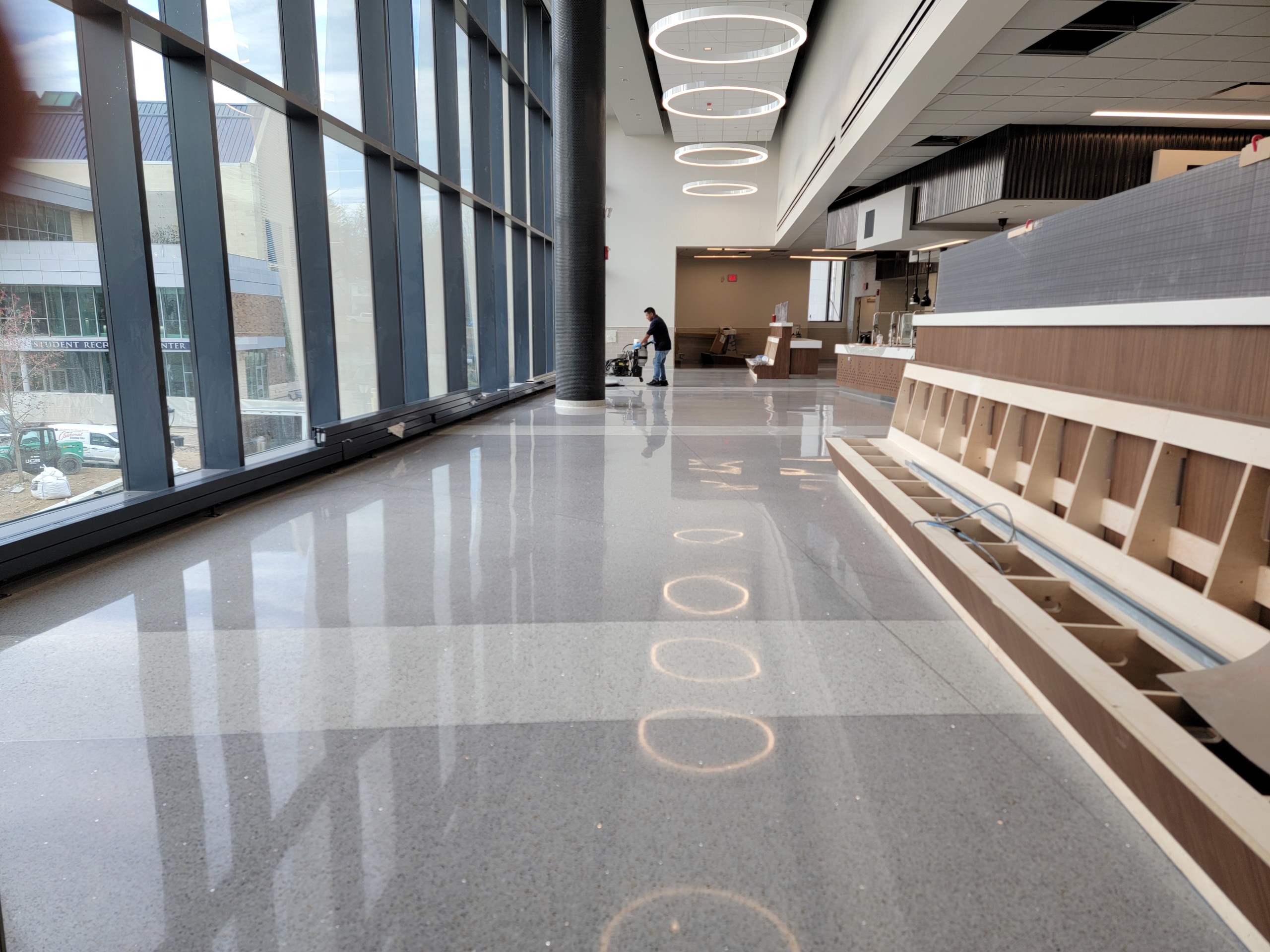 High Rise Floor Cleaning