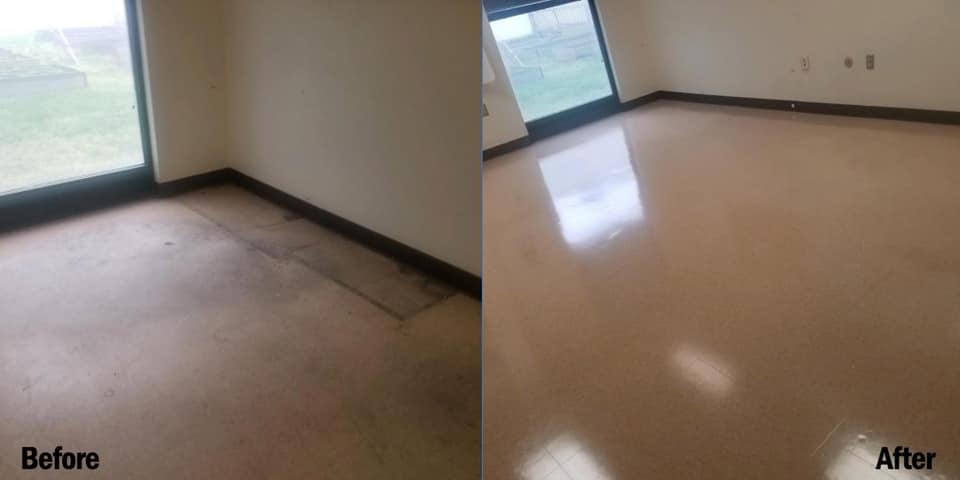 Property Management Cleaning Before and after